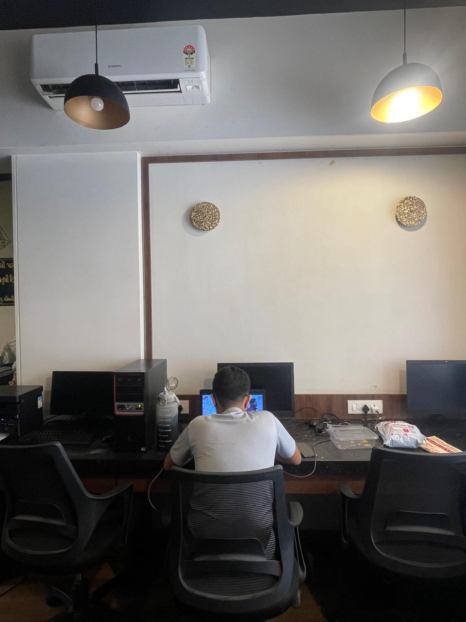 Library AC study desks